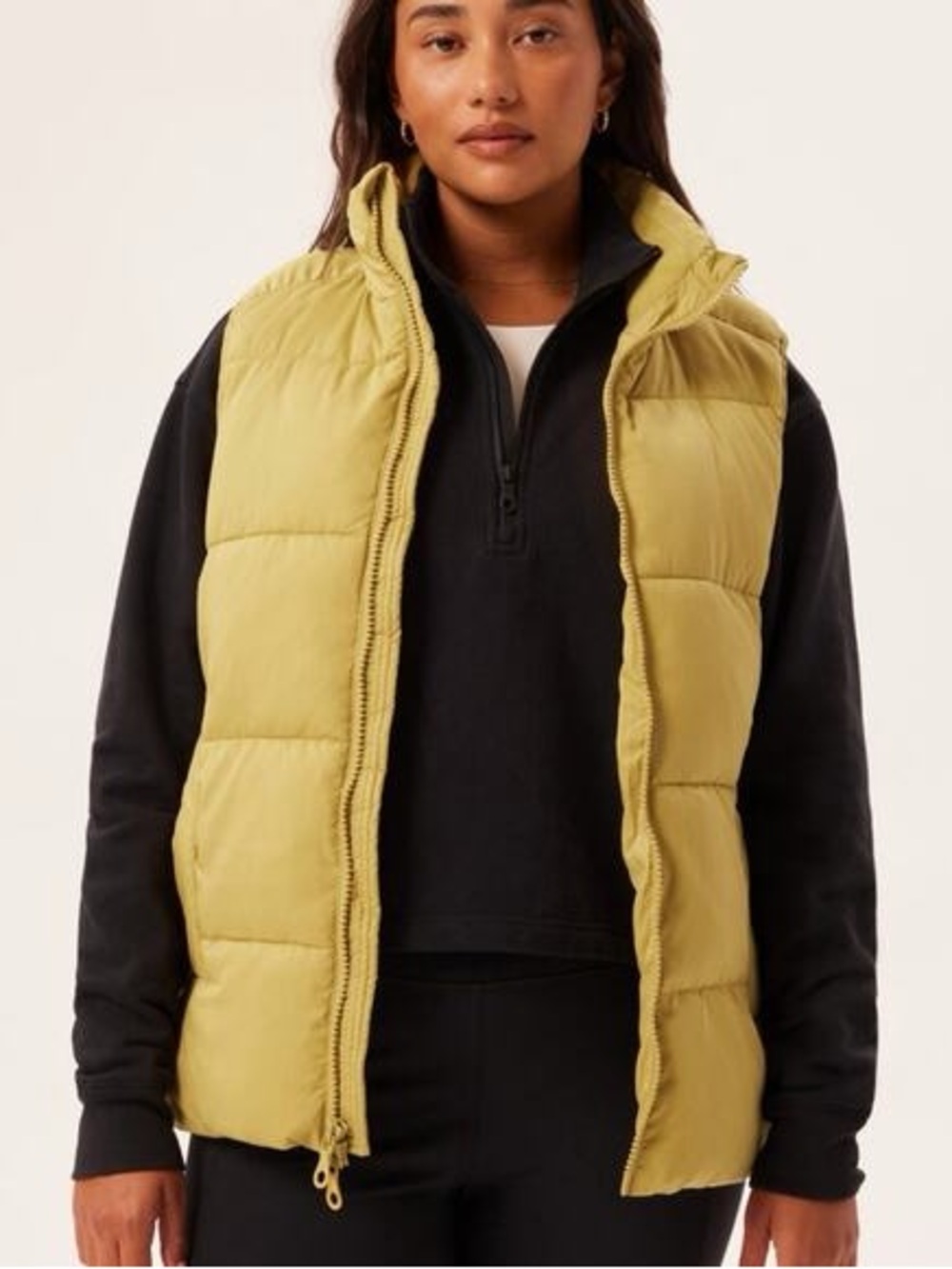 Girlfriend Collective Everyone Puffer Vest (Unisex)